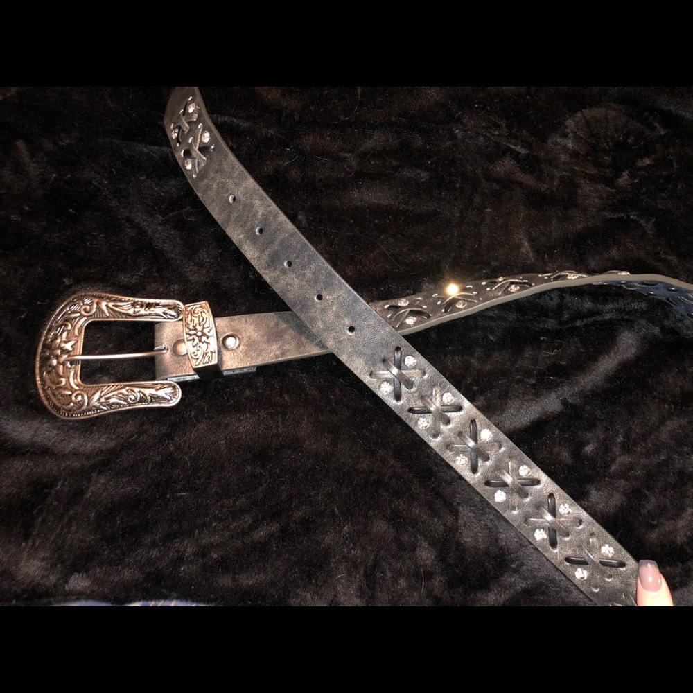 Leather belt
